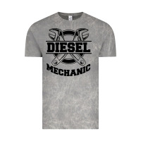 Cloud Rock diesel mechanic Vintage Tee - linhVisuals