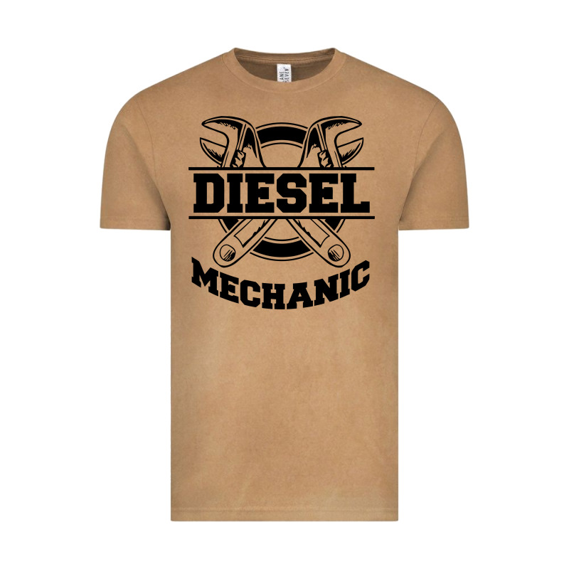 Diesel Mechanic Vintage Tee by linhVisuals | Teevron