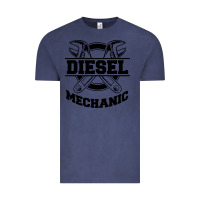 Vintage Denim diesel mechanic Vintage Tee - linhVisuals