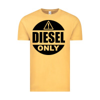 Vintage Mustard Diesel Only Vintage Tee - linhVisuals
