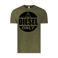 Vintage Olive Diesel Only Vintage Tee - linhVisuals