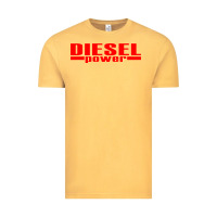 Vintage Mustard Diesel Power Vintage Tee - linhVisuals