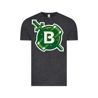 Vintage Black Belhaven University Vintage Tee - linhVisuals