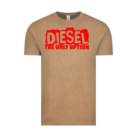 Vintage Coffee Diesel The Only Option Vintage Tee - linhVisuals