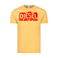 Vintage Mustard Diesel The Only Option Vintage Tee - linhVisuals