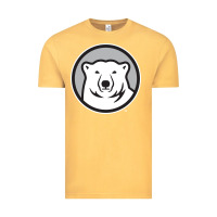Vintage Mustard bowdoin college Vintage Tee - linhVisuals