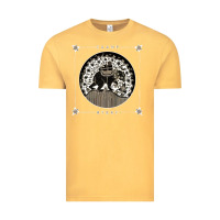 Vintage Mustard caamp Vintage Tee - linhVisuals