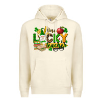 Sandshell one lucky teacher Premium Hoodie - FaDigitalArtStudio