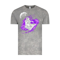 Cloud Rock techno astronaut electronic music rave festival raver t shirt Vintage Tee - linhVisuals