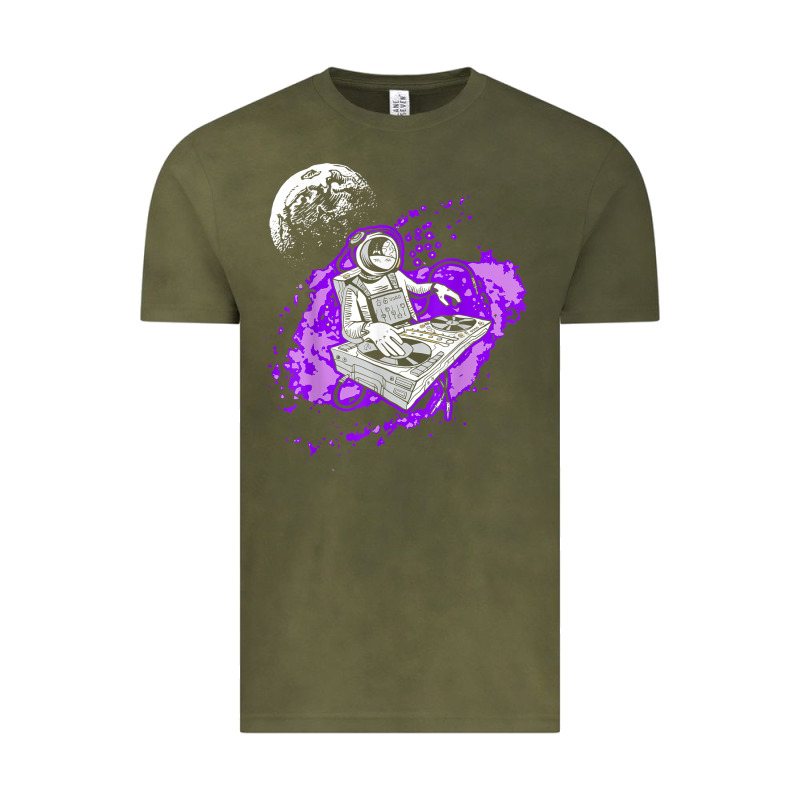Techno Astronaut Electronic Music Rave Festival Raver T Shirt Vintage Tee by linhVisuals | Teevron