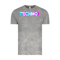 Cloud Rock techno music t shirt Vintage Tee - linhVisuals