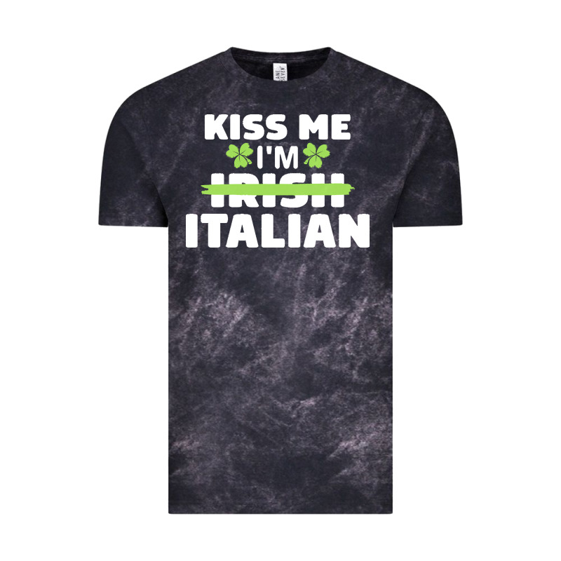 Kiss Me Im Italian T  Shirt Kiss Me I'm Irish Italian Patriotic St Pat Vintage Tee by linhVisuals | Teevron