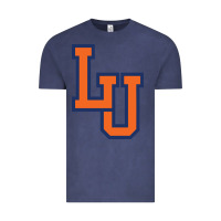 Vintage Denim langston university lion Vintage Tee - linhVisuals