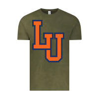 Vintage Olive langston university lion Vintage Tee - linhVisuals