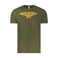 Vintage Olive duesenberg straight Vintage Tee - linhVisuals