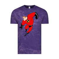 Cloud Purple incredibles Vintage Tee - linhVisuals