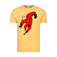 Vintage Mustard incredibles Vintage Tee - linhVisuals