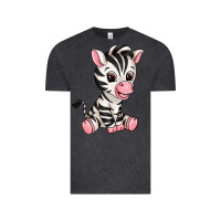 Vintage Black zebra Vintage Tee - texasbilliewilder