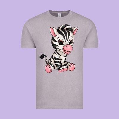 Zebra Vintage Tee Designed By Texasbilliewilder