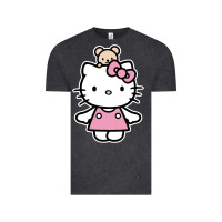 Vintage Black kitty Vintage Tee - linhVisuals