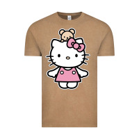 Vintage Coffee kitty Vintage Tee - linhVisuals