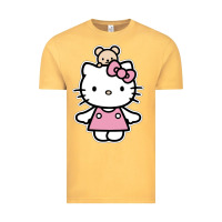 Vintage Mustard kitty Vintage Tee - linhVisuals