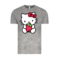 Cloud Rock kitty Vintage Tee - linhVisuals