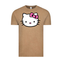 Vintage Coffee kitty Vintage Tee - linhVisuals