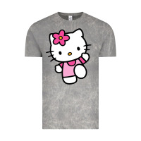 Cloud Rock kitty Vintage Tee - linhVisuals