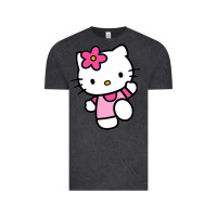 Vintage Black kitty Vintage Tee - linhVisuals
