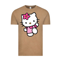 Vintage Coffee kitty Vintage Tee - linhVisuals