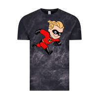 Cloud Black incredibles Vintage Tee - linhVisuals