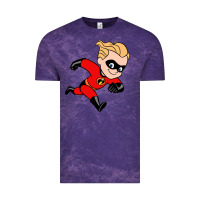 Cloud Purple incredibles Vintage Tee - linhVisuals