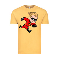 Vintage Mustard incredibles Vintage Tee - linhVisuals