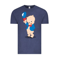 Vintage Denim porky pig Vintage Tee - linhVisuals