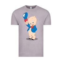 Vintage Zinc porky pig Vintage Tee - linhVisuals