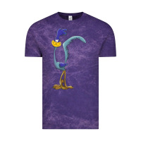 Cloud Purple road runner Vintage Tee - linhVisuals