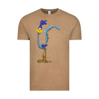 Vintage Coffee road runner Vintage Tee - linhVisuals