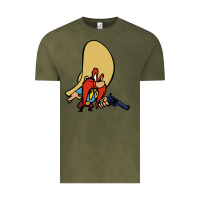 Vintage Olive sam yosemite Vintage Tee - linhVisuals