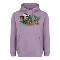 Lavender howdy christmas Heavyweight Hoodie - CowhideDigitalArt
