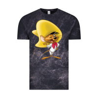 Cloud Black speedy gonzales Vintage Tee - linhVisuals