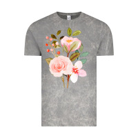 Cloud Rock Bouquet Floral Vintage Tee - linhVisuals