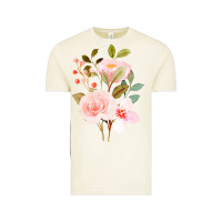 Vintage Arctic Bouquet Floral Vintage Tee - linhVisuals