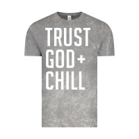 Cloud Rock trust god and chill tee vintage pullover hoodie Vintage Tee - linhVisuals