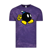 Cloud Purple bomb Vintage Tee - linhVisuals