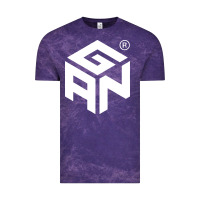 Cloud Purple Gancube Vintage Tee - linhVisuals