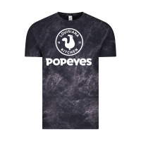 Cloud Black Popeyes Vintage Tee - linhVisuals
