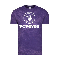 Cloud Purple Popeyes Vintage Tee - linhVisuals