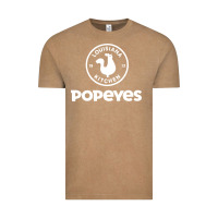Vintage Coffee Popeyes Vintage Tee - linhVisuals