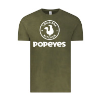 Vintage Olive Popeyes Vintage Tee - linhVisuals